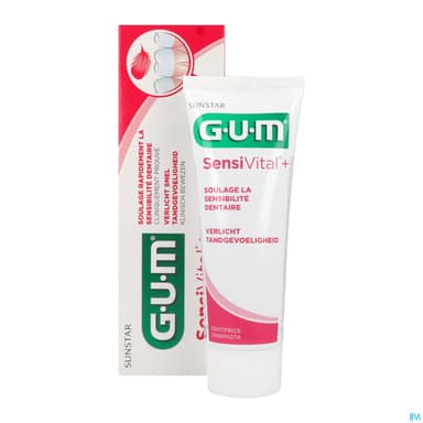 GUM DENT SENSIVITAL+ 75ML