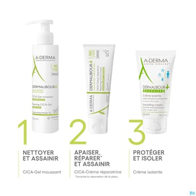 A-DERMA DERMALIBOUR+CICA CR REP100