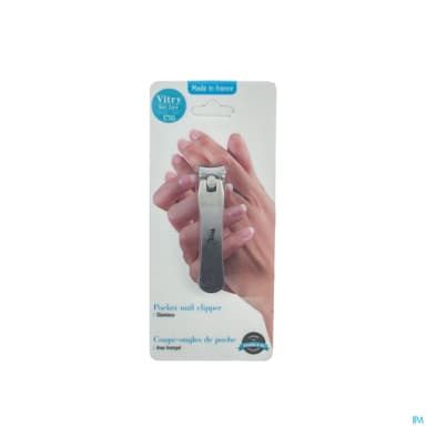 COUP/ONG VITRY POCHE INOX TREMPE