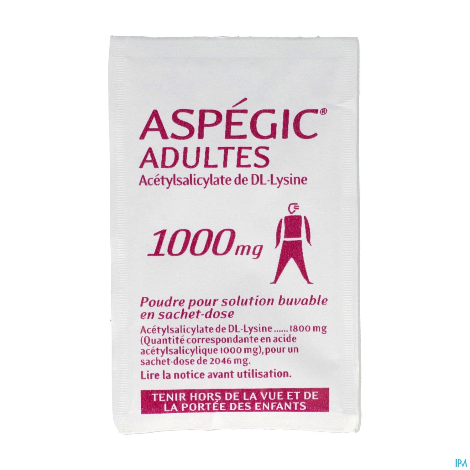 ASPEGIC 1 000MG ADULTE SACHET 15