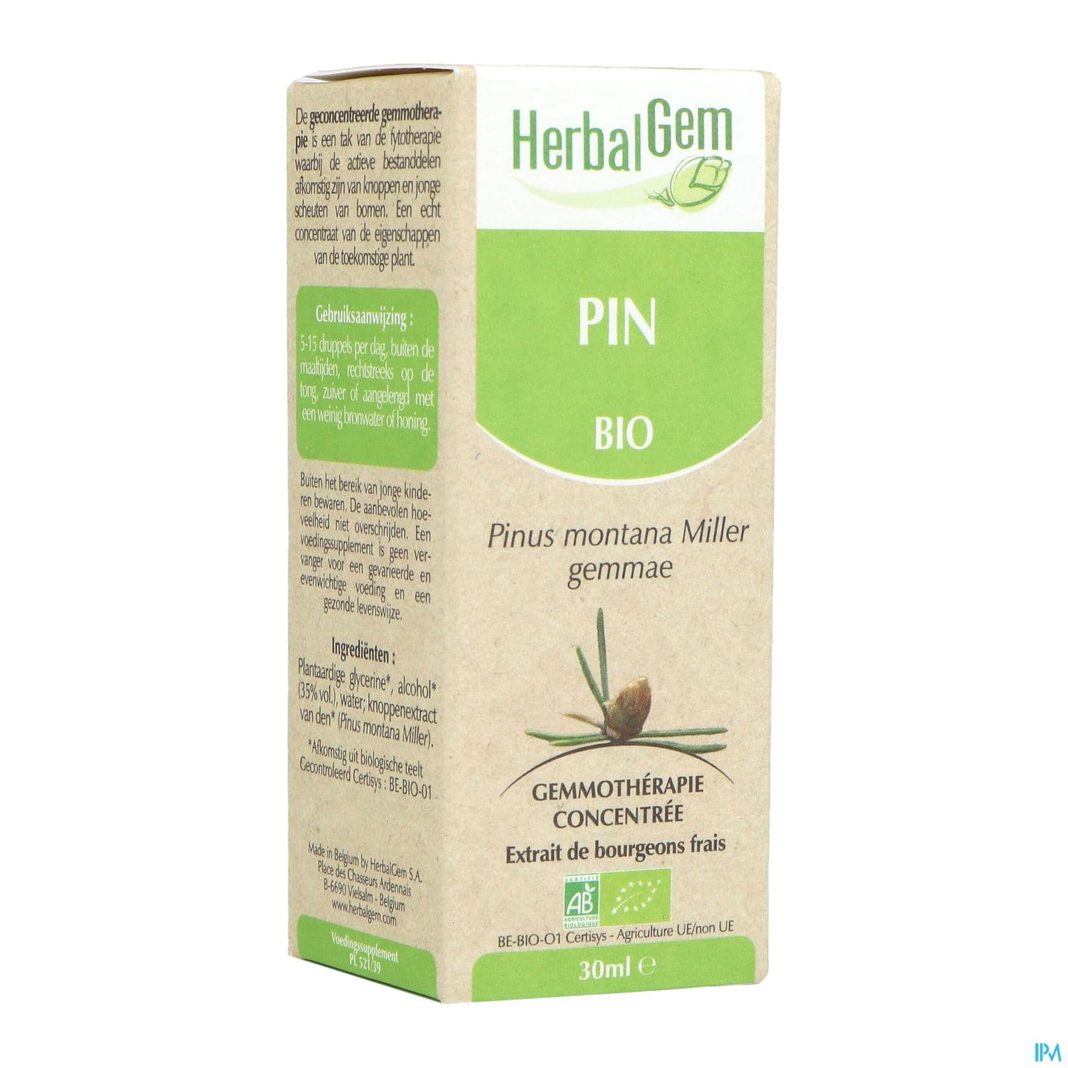 HERBALGEM MACER MER BIO PIN MONT30