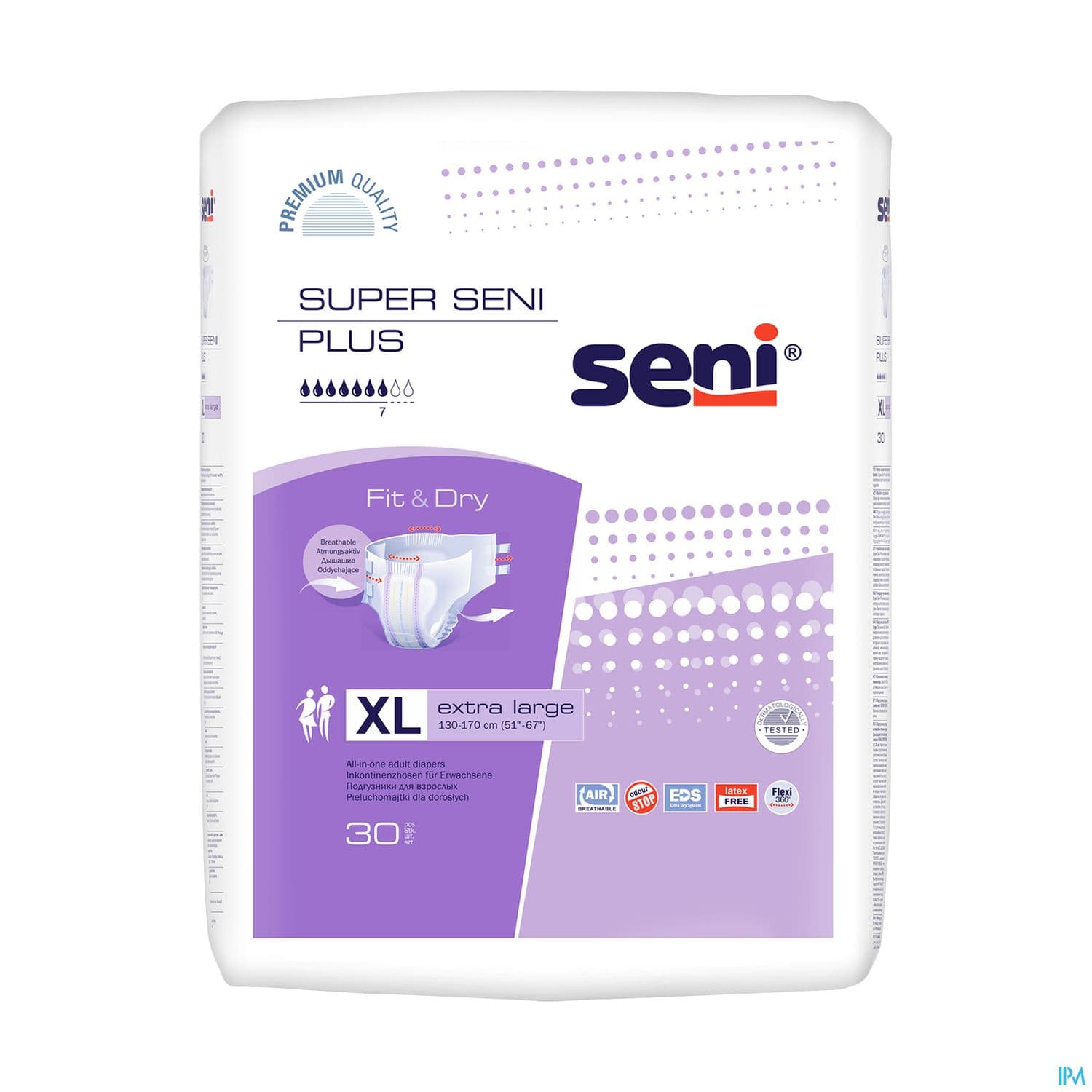 SENI SUPER PLUS CHANGE XL 30