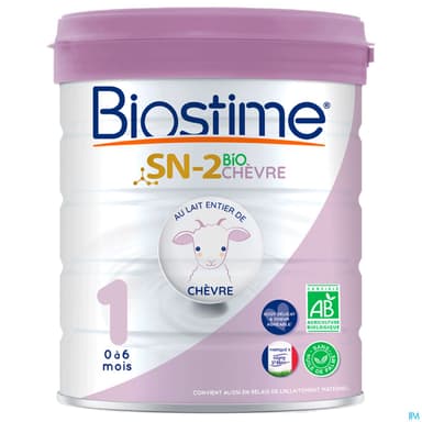 BIOSTIME LAIT CHEVRE 1ER AGE 800G
