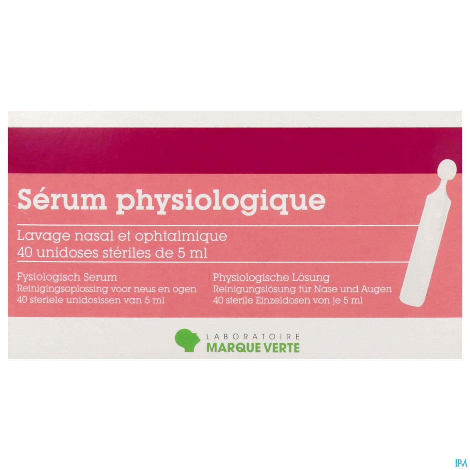 SERUM PHYSIO UNIDOSE LMV 5MLX40