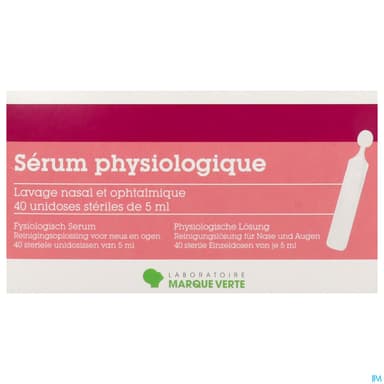 SERUM PHYSIO UNIDOSE LMV 5MLX40