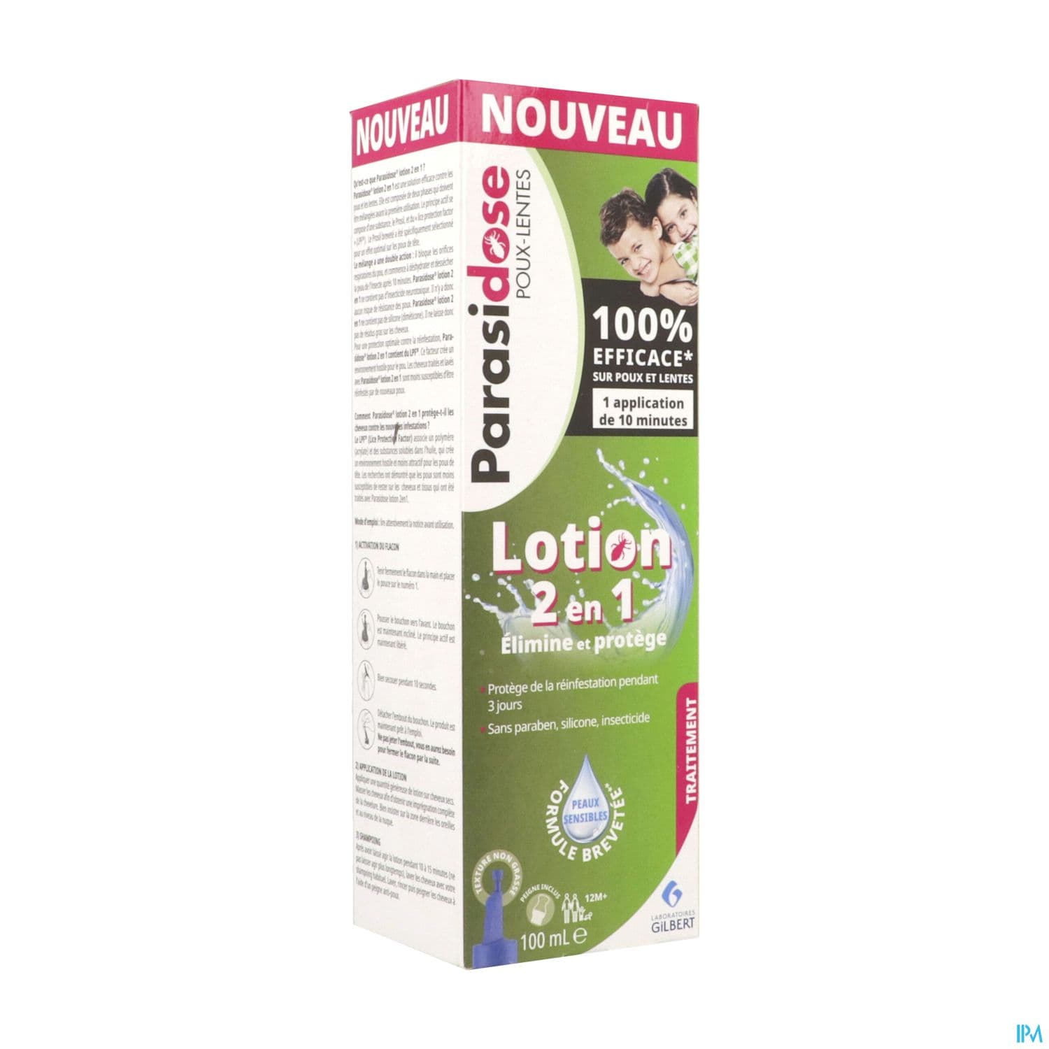PARASIDOSE LOTION 2EN1 100ML