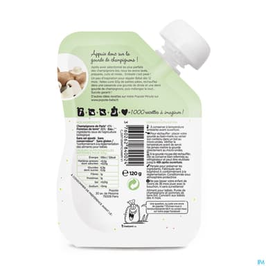 POPOTE PUREE CHAMPIGNON 120G