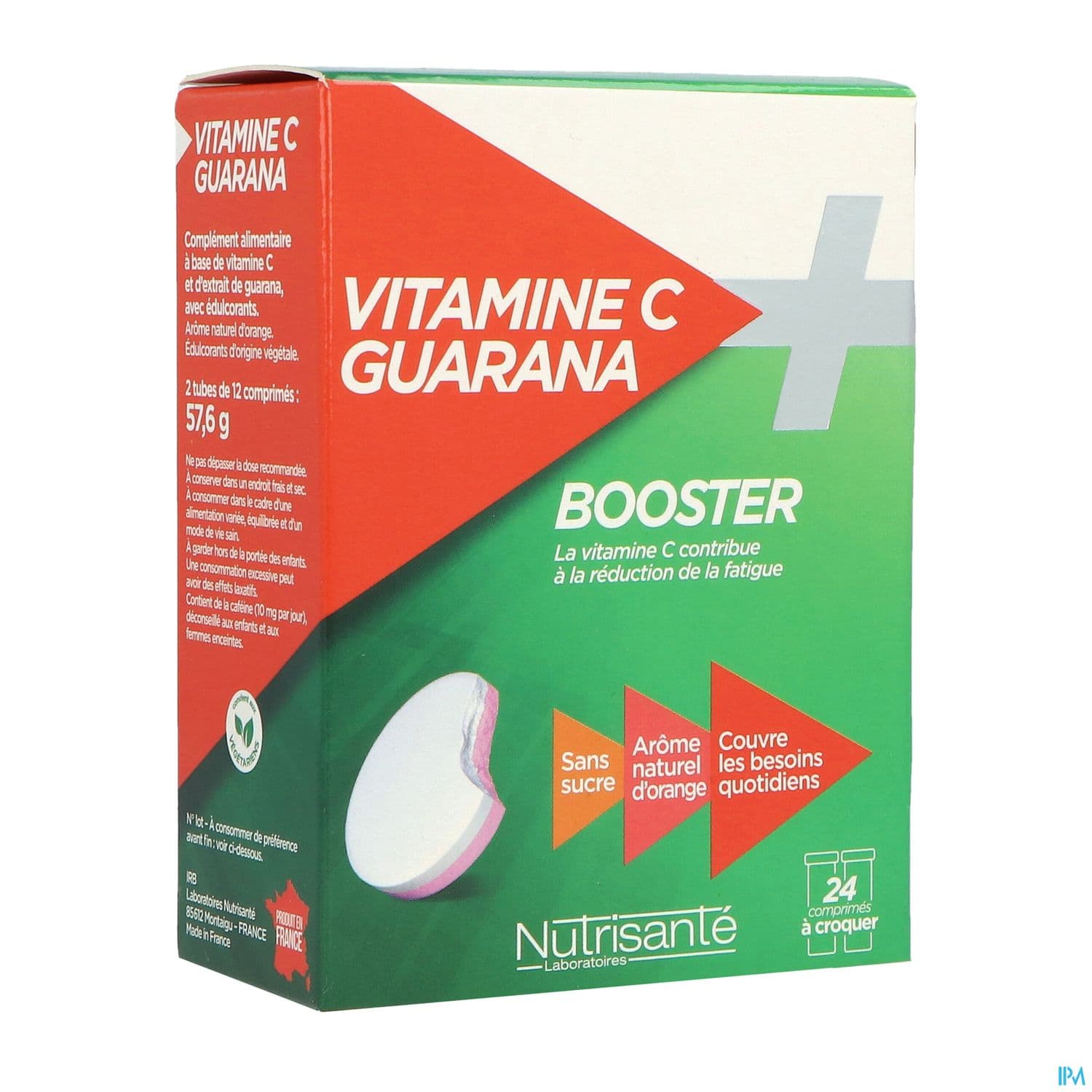 Vitavea Vitamine C + Guarana Comprime Croquer 12 X2
