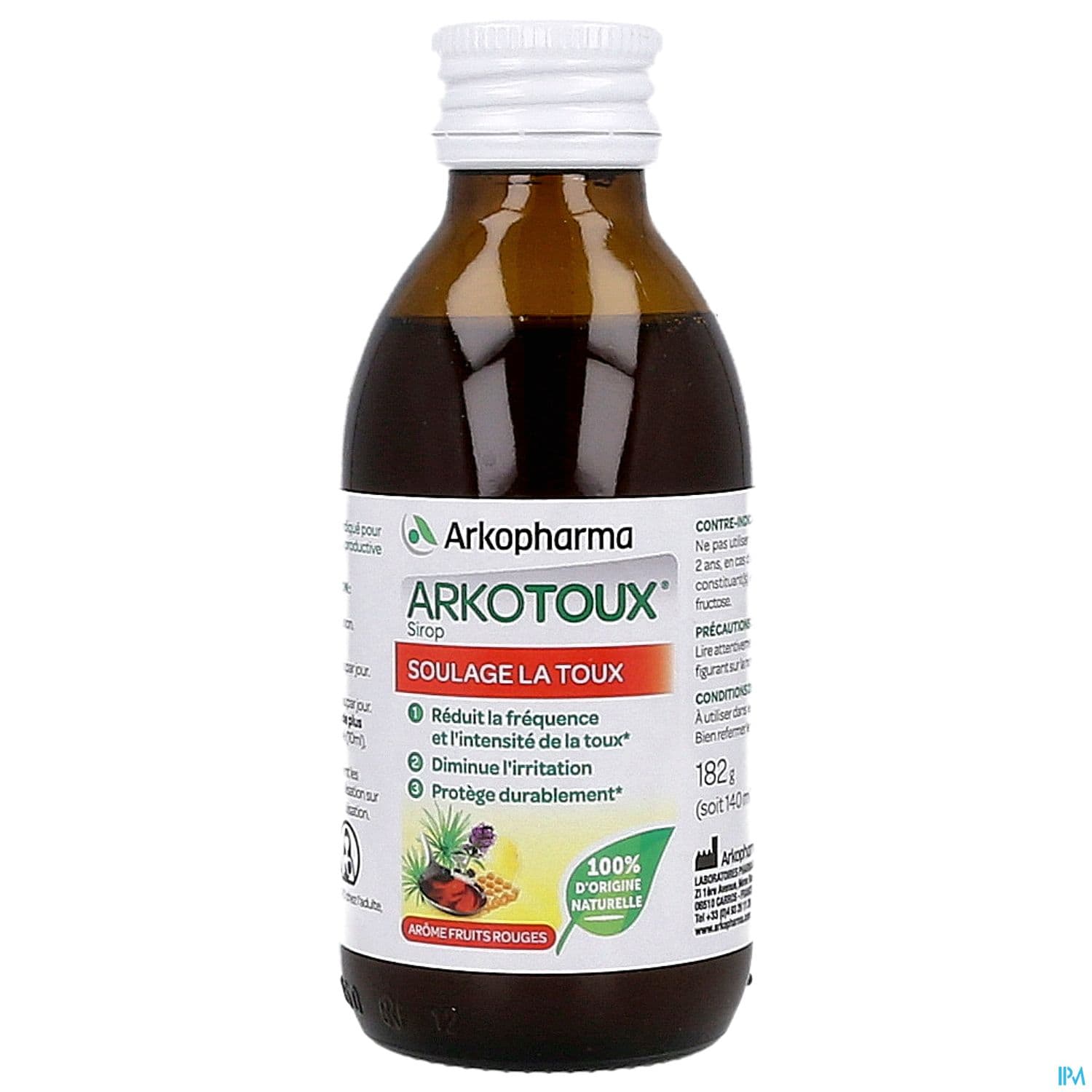 Arkopharma Arkotoux Soulage La Toux Sirop 140ml