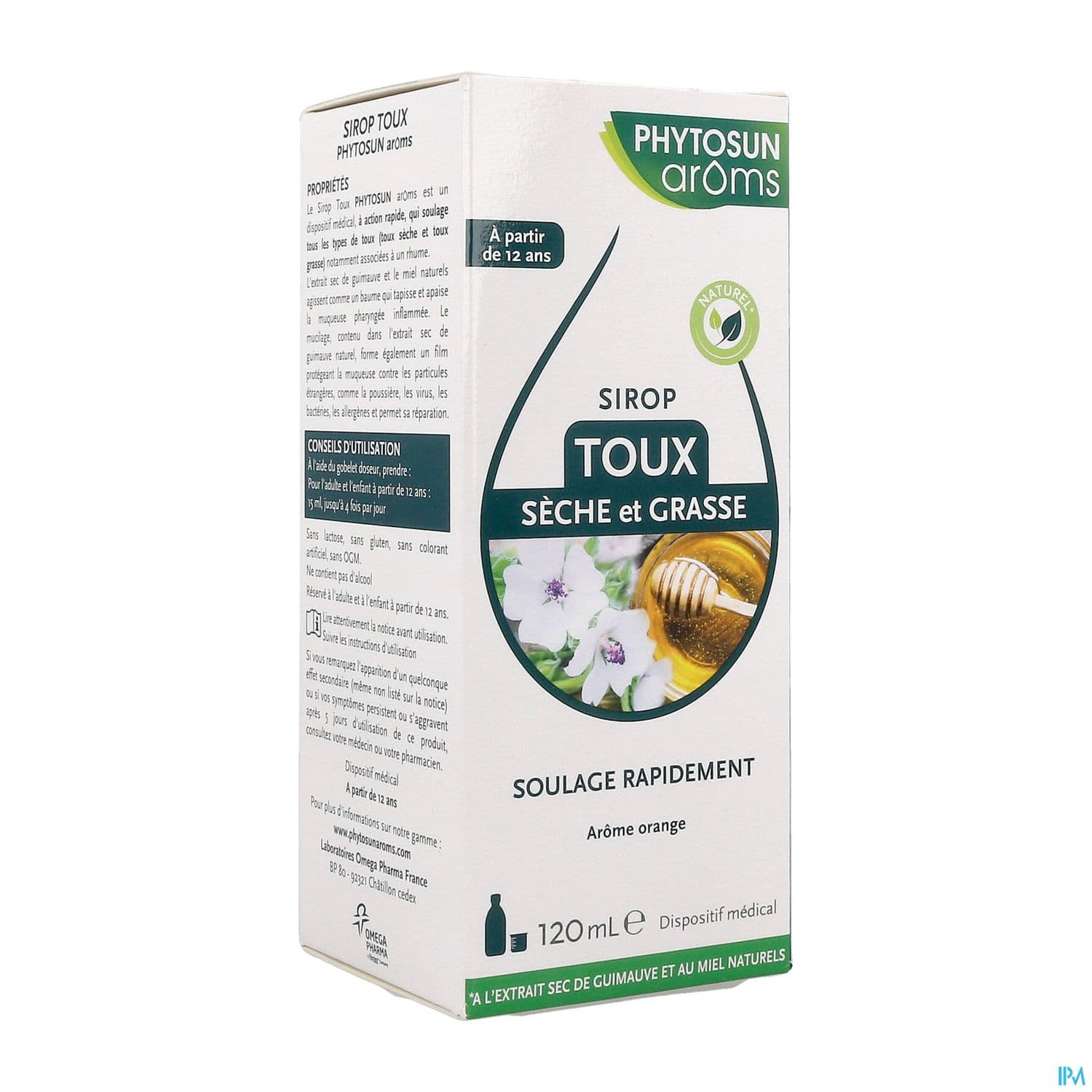 PHYTOSUNAROM SIROP TOUX 120ML