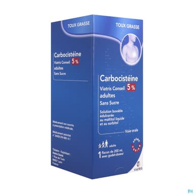 CARBOCISTEINE 5% VTS SOL S/S 200ML
