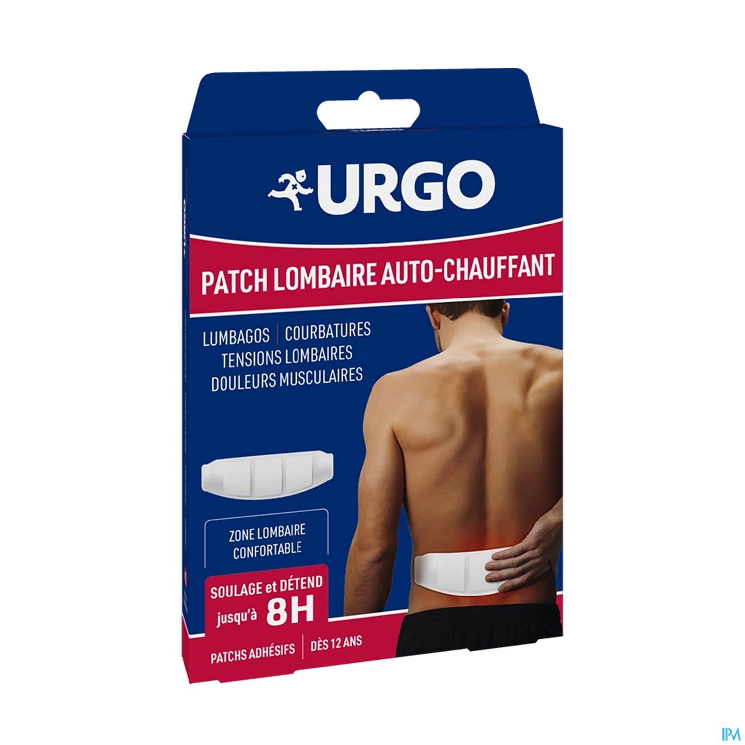 Urgo Patch Auto Chauffant Lombaire X4