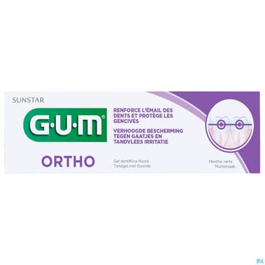 GUM ORTHO DENTIFRICE 75ML