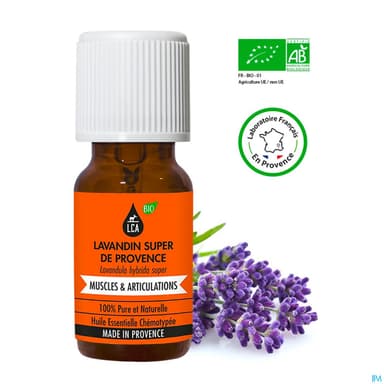 Lca Huile Essentielle De Lavandin Super Provence Bio 10ml