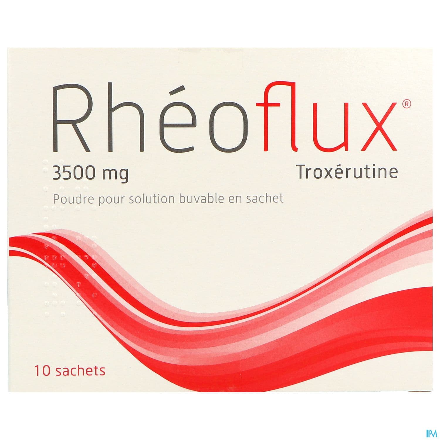 Rheoflux 3500mg Poudre Pour Solution Buvable Sachet 10