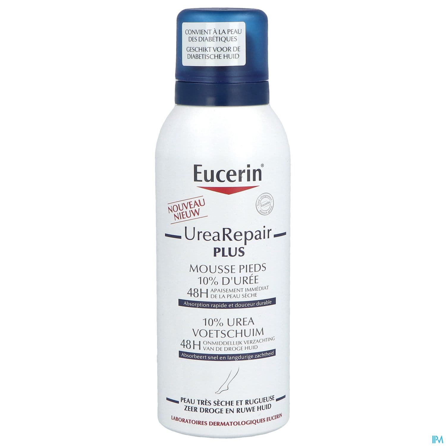 Eucerin Urearepair Plus Mousse Pieds 10 D Uree Aerosol 150ml