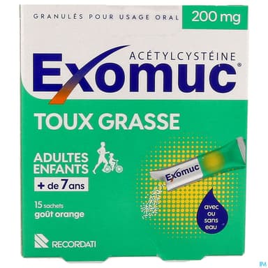 EXOMUC 200MG GRL STICK 15