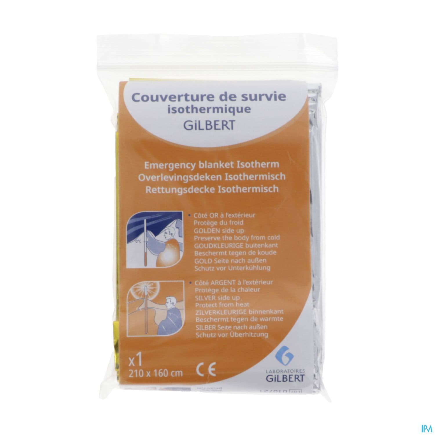 DRAP COUVERTUR GILB SURV210X160