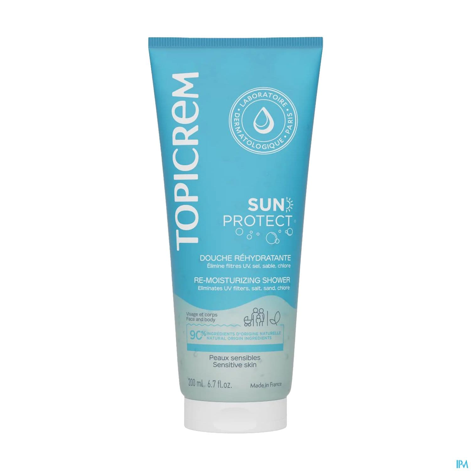 TOPICREM SUN PROT DCH REHYD 200ML