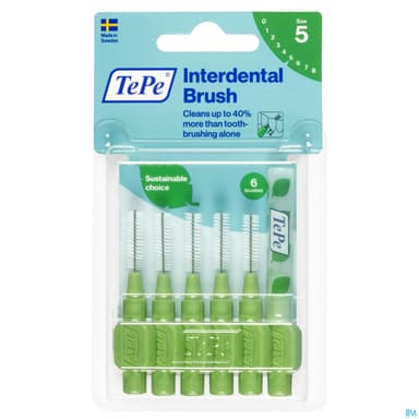 Tepe Brossette Interdentaire Original 0mm8 Vert X6