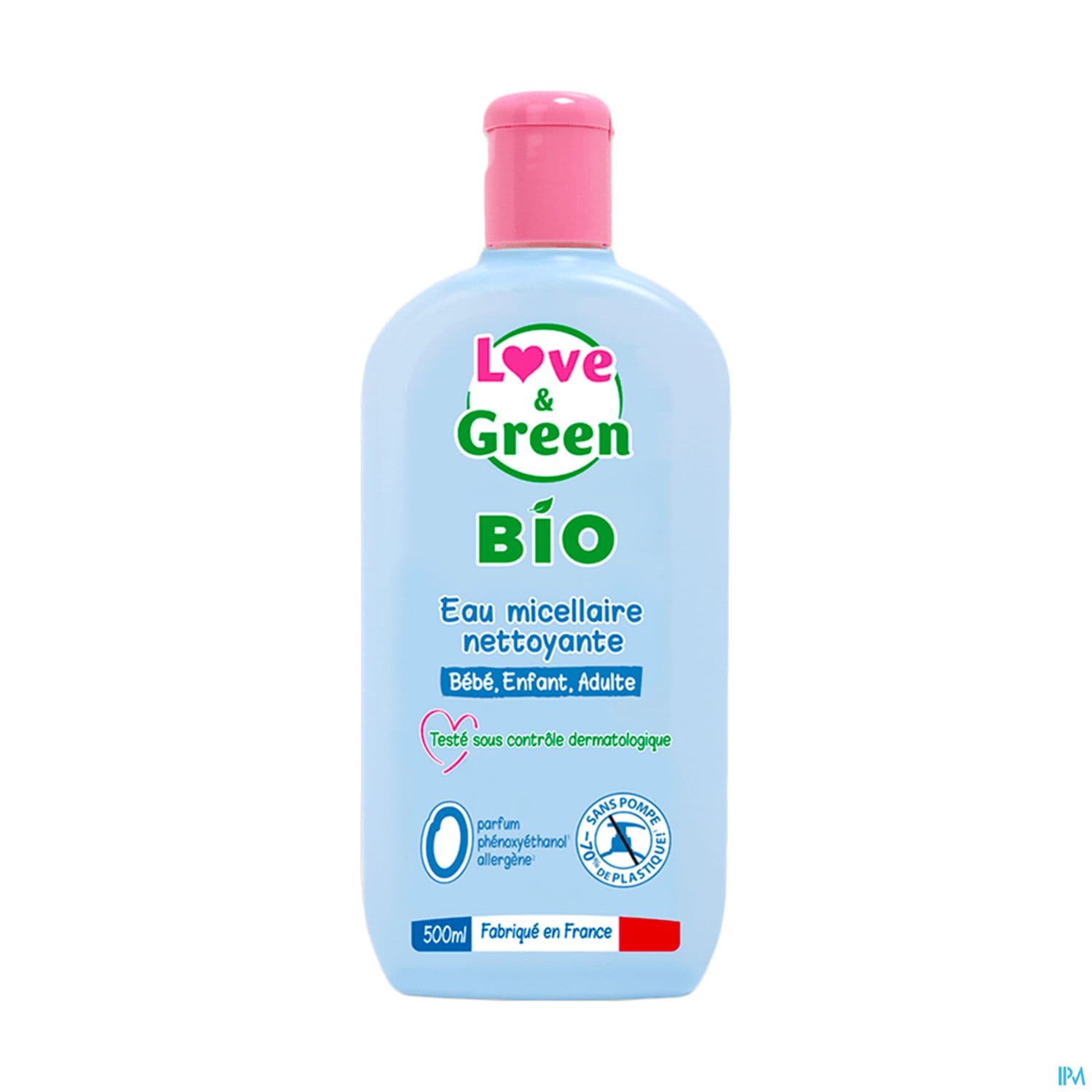 LOVE&GREEN EAU NETT BIO 500ML