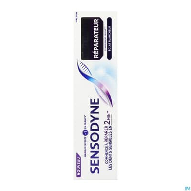 Sensodyne Pro Reparateur Pate Dentifrice Eclat Blancheur 75ml