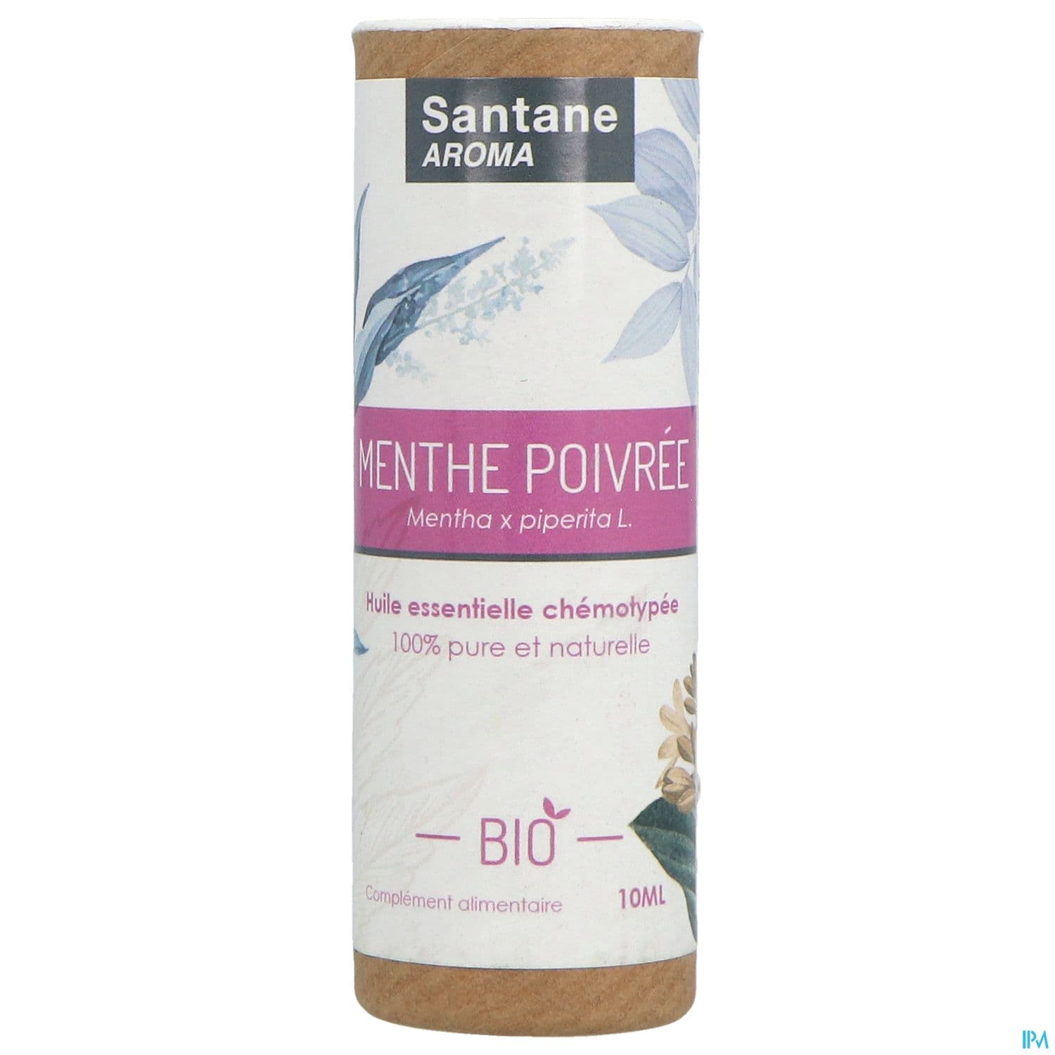 Santane Aroma Huile Essentielle Menthe Poivree Bio 10ml