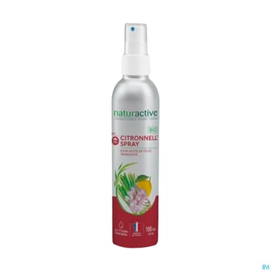 Naturactive Spray Huile Essentielle Bio Citronnell'spray 100ml