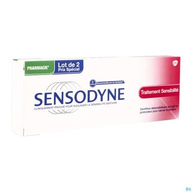 SENSODYNE DENT TRAITEMENT 75ML LOT