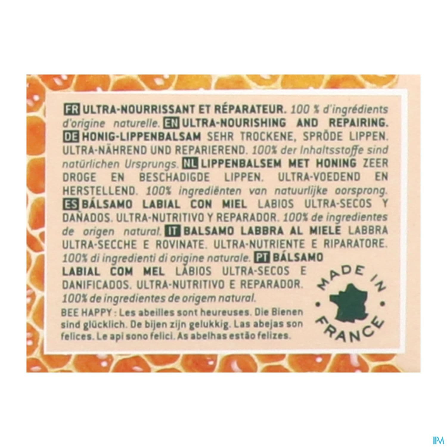 NUXE BAUME LEVRE REVE MIEL 15G