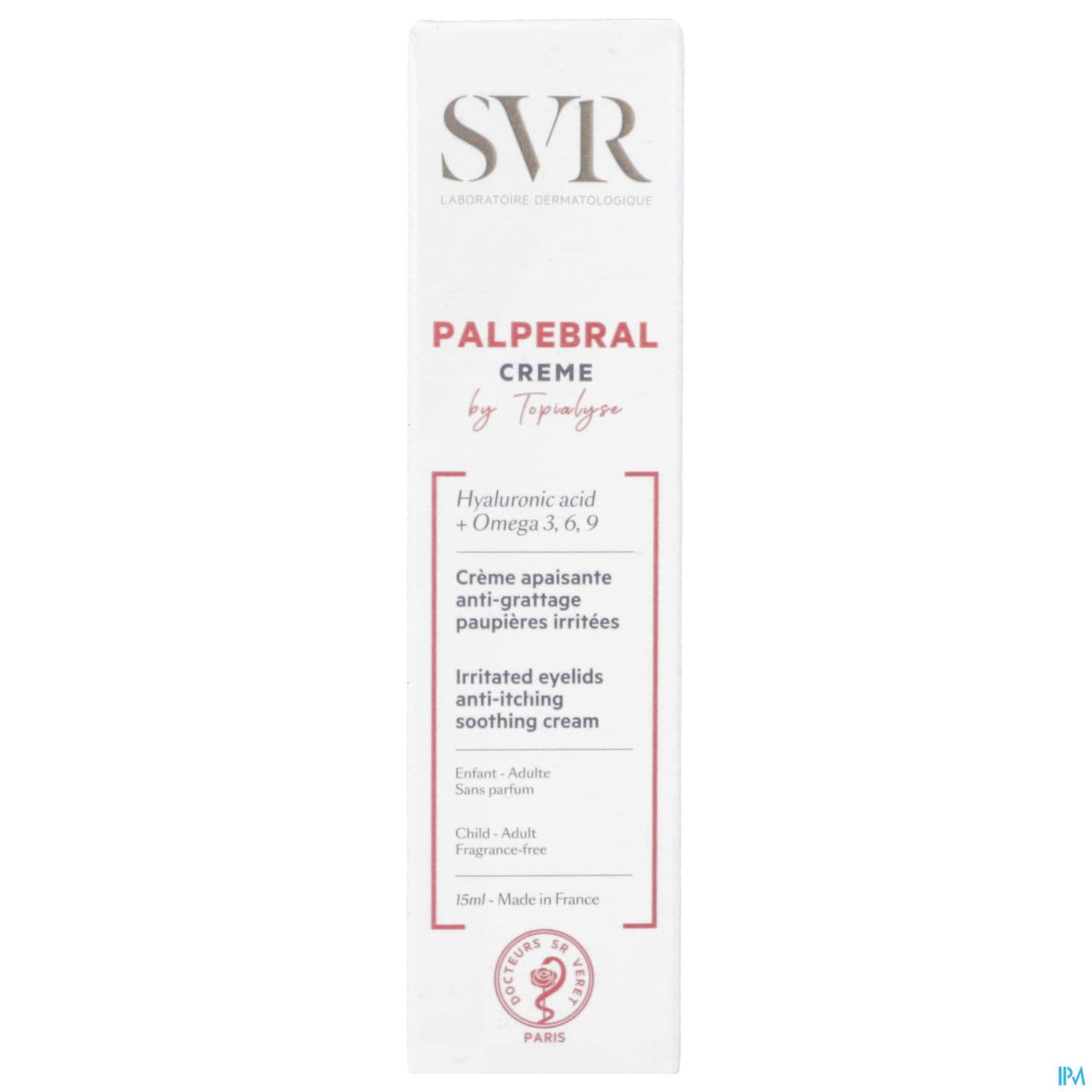 Svr Palpebral By Topialyse Demaquillant Yeux Paupieres 15ml