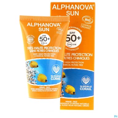 ALPHANOVA SUN CR TEINTE 50+ 50G