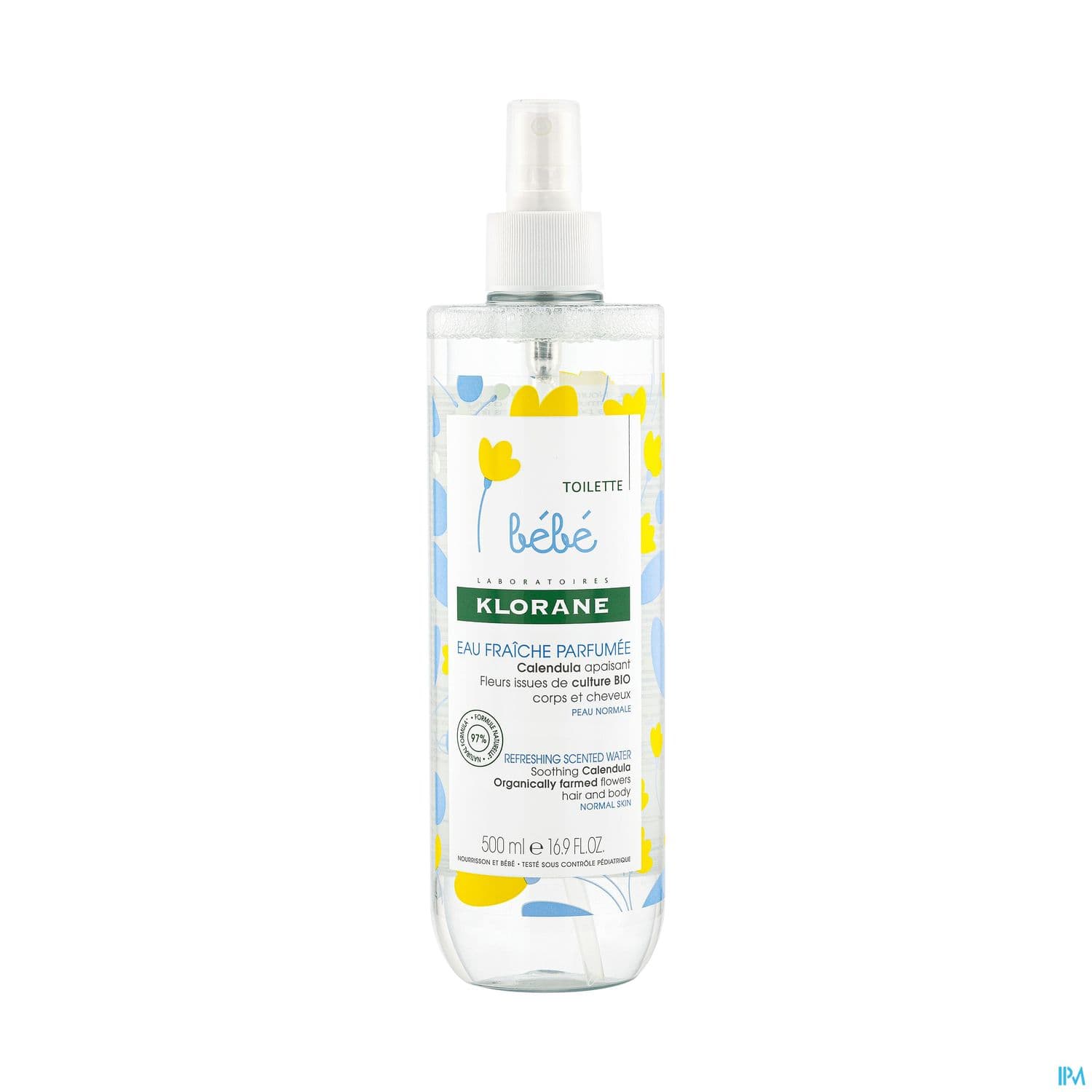 Klorane Bebe Eau Fraiche Parfumee 500ml
