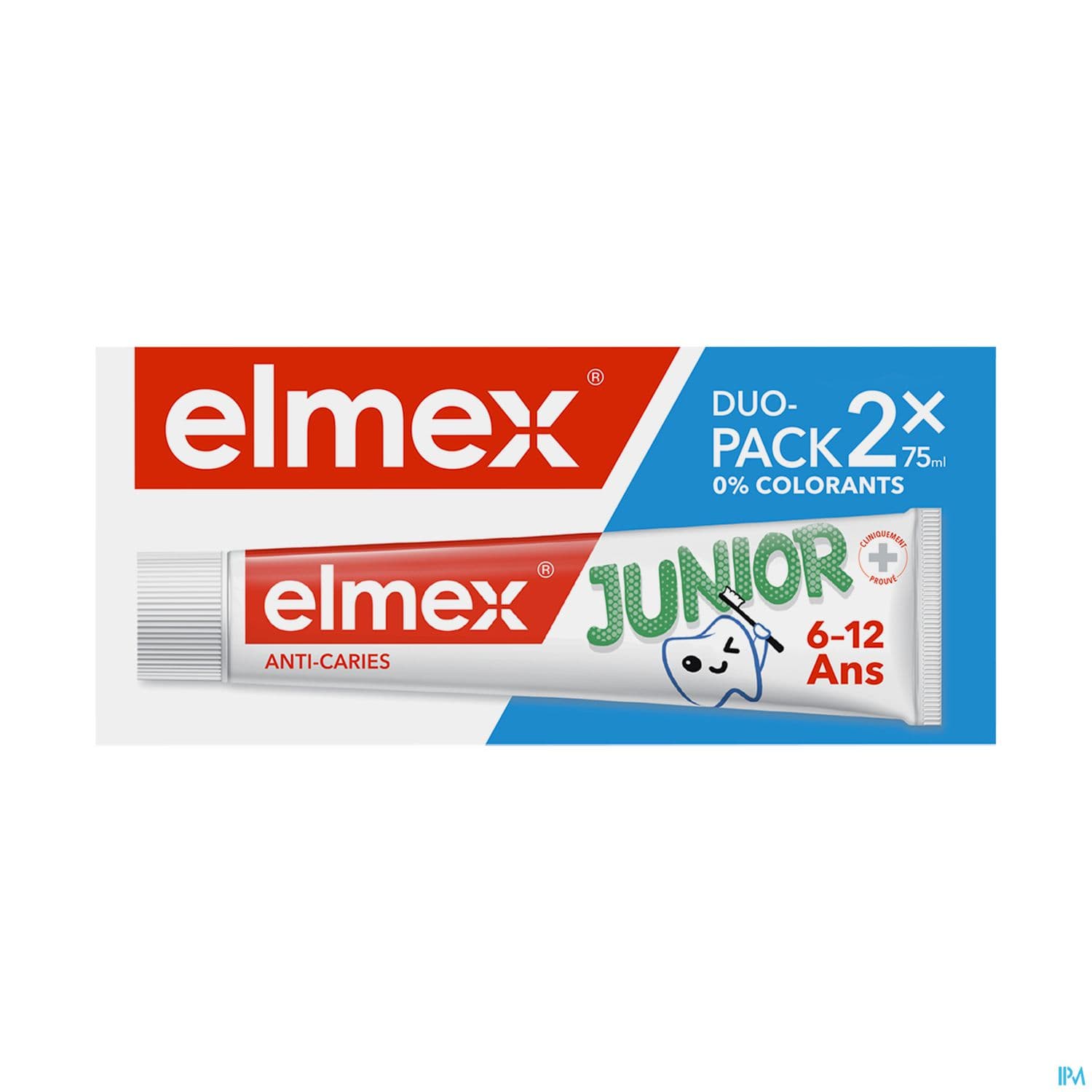 ELMEX JUNIOR PATE DTF 7-12ANS MENTHE 2T/75ML