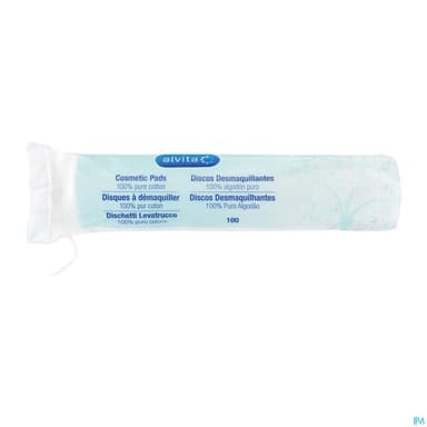 Alvita Coton A Demaquiller Disque Sachet 100