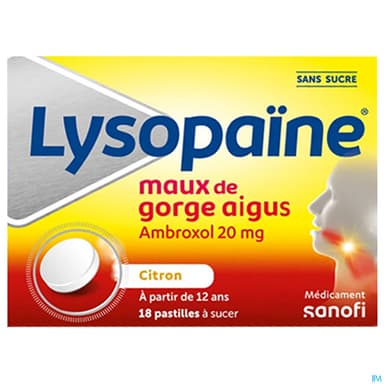 LYSOPAINE CITRON 20MG S/S PAST 18
