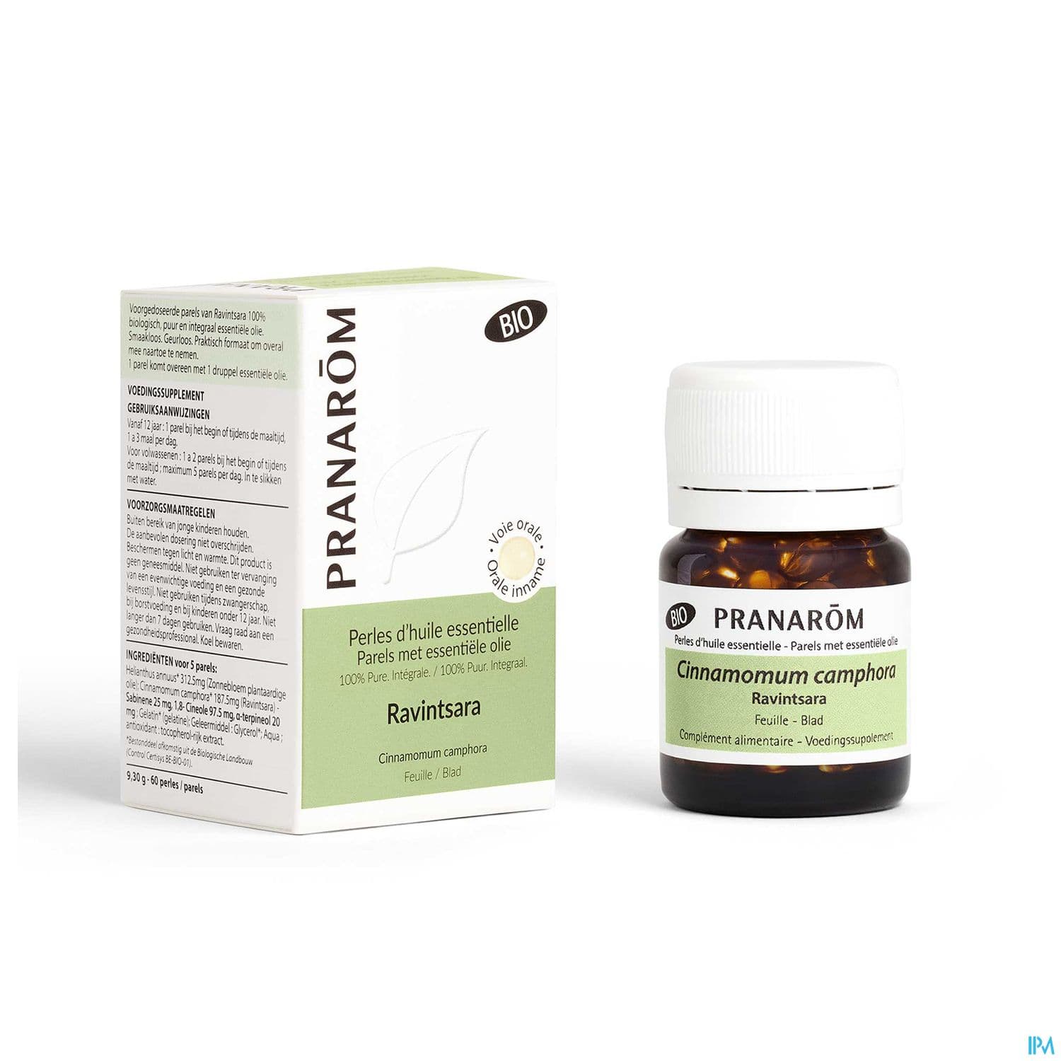 Pranarom Perles Huile Essentielle Ravintsara Bio Capsule 60