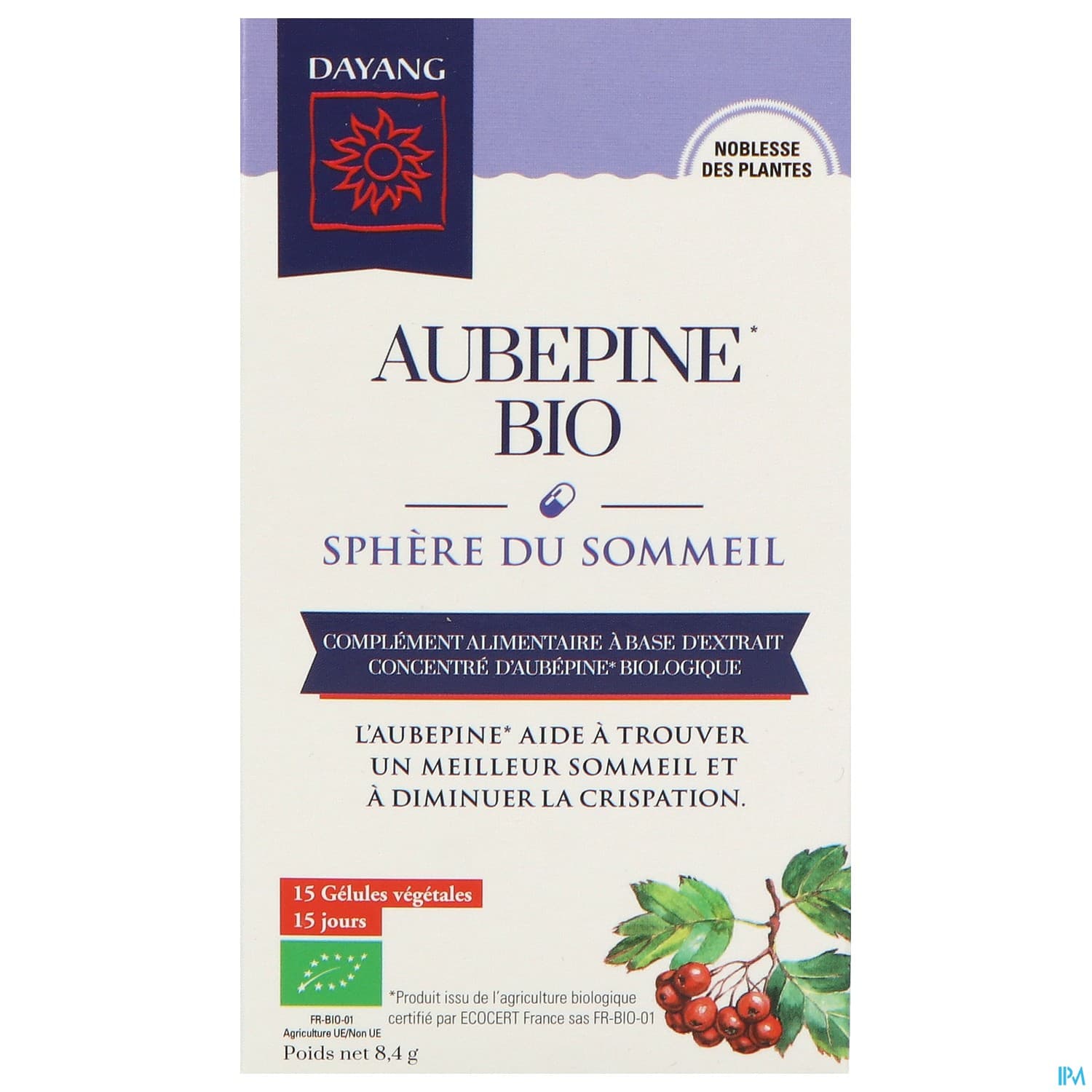 Dayang Aubepine Bio Gelule 15