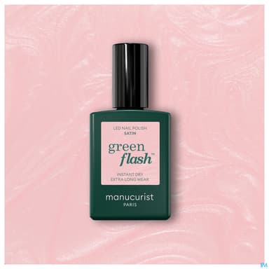 Manucurist Green Flash Vernis A Ongles Satin 15ml
