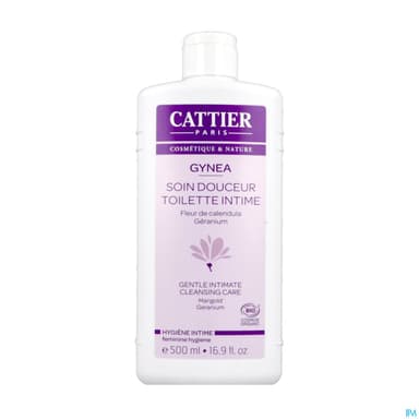 Cattier Gynea Gel Toilette Intime Calendula Bio 500ml