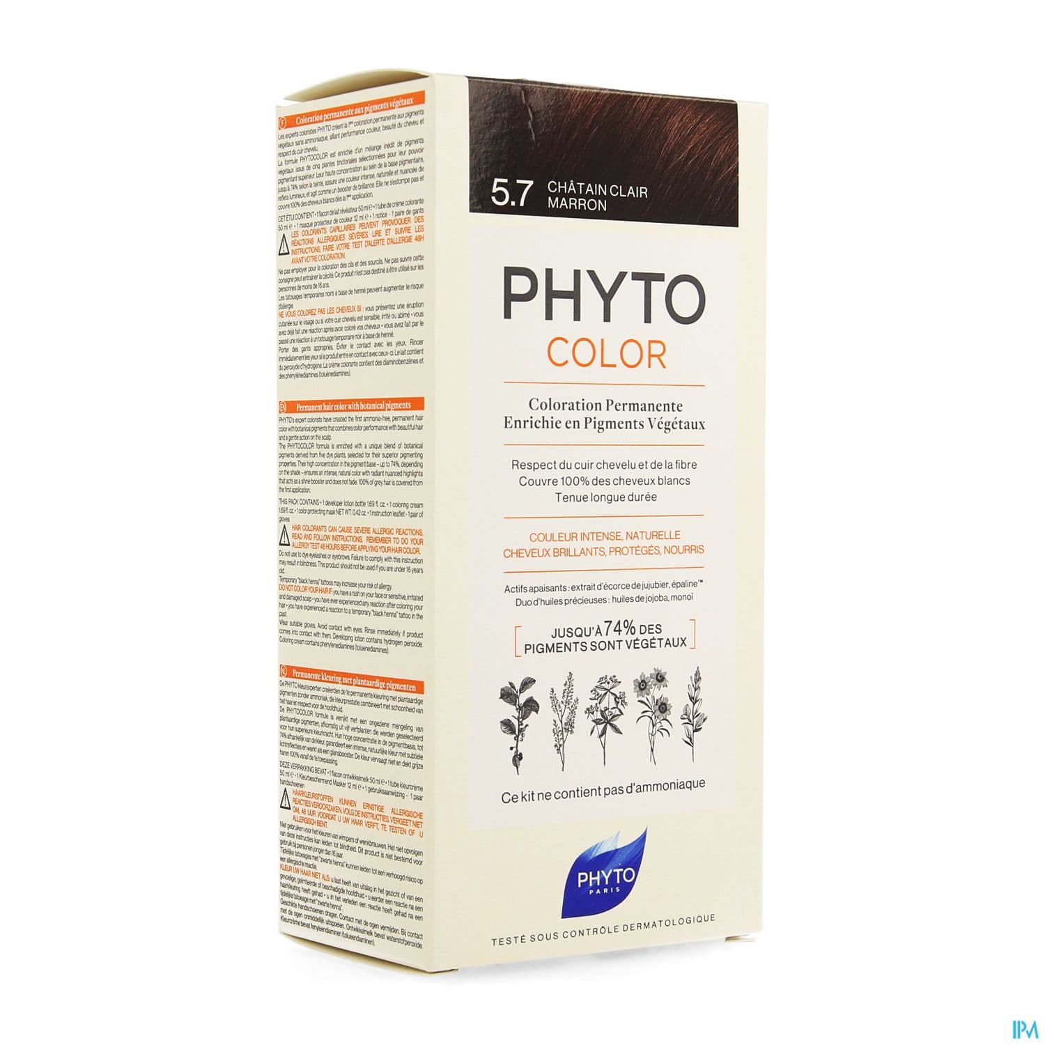 PHYTO COLOR 5,7 CHATAIN CLAIR MARR