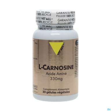 VIT ALL+ L CARNOSINE 330MG CAPS 30