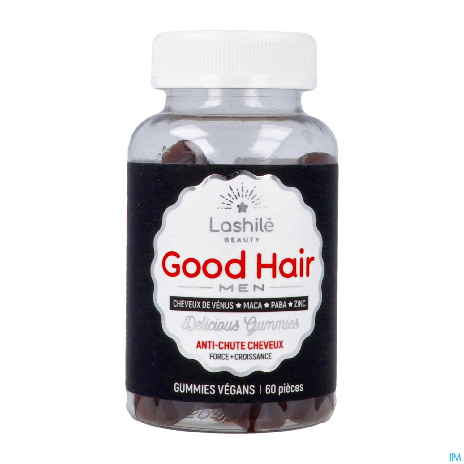Lashile Beauty Good Hair Men Gummies 60
