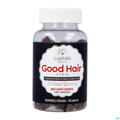 Lashile Beauty Good Hair Men Gummies 60