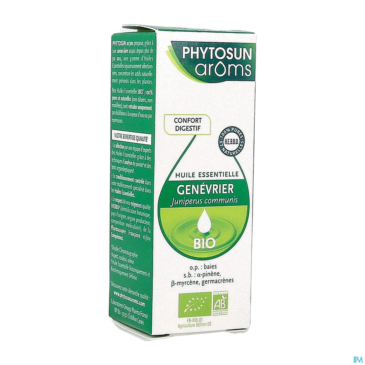PHYTOSUNAROM GENEVRIER BIO HE 5ML