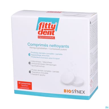 Fittydent Comprime Nettoyant Effervescent 32
