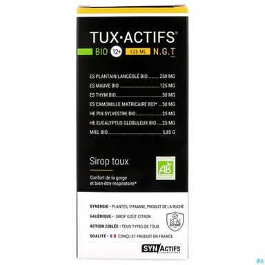 SYNACTIFS TUXACTIFS +12ANS AD125ML