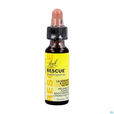 Rescue Bach Compte Gouttes 10ml