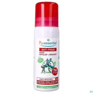 Puressentiel Spray Repulsif Antipique Aux He Bio 75ml