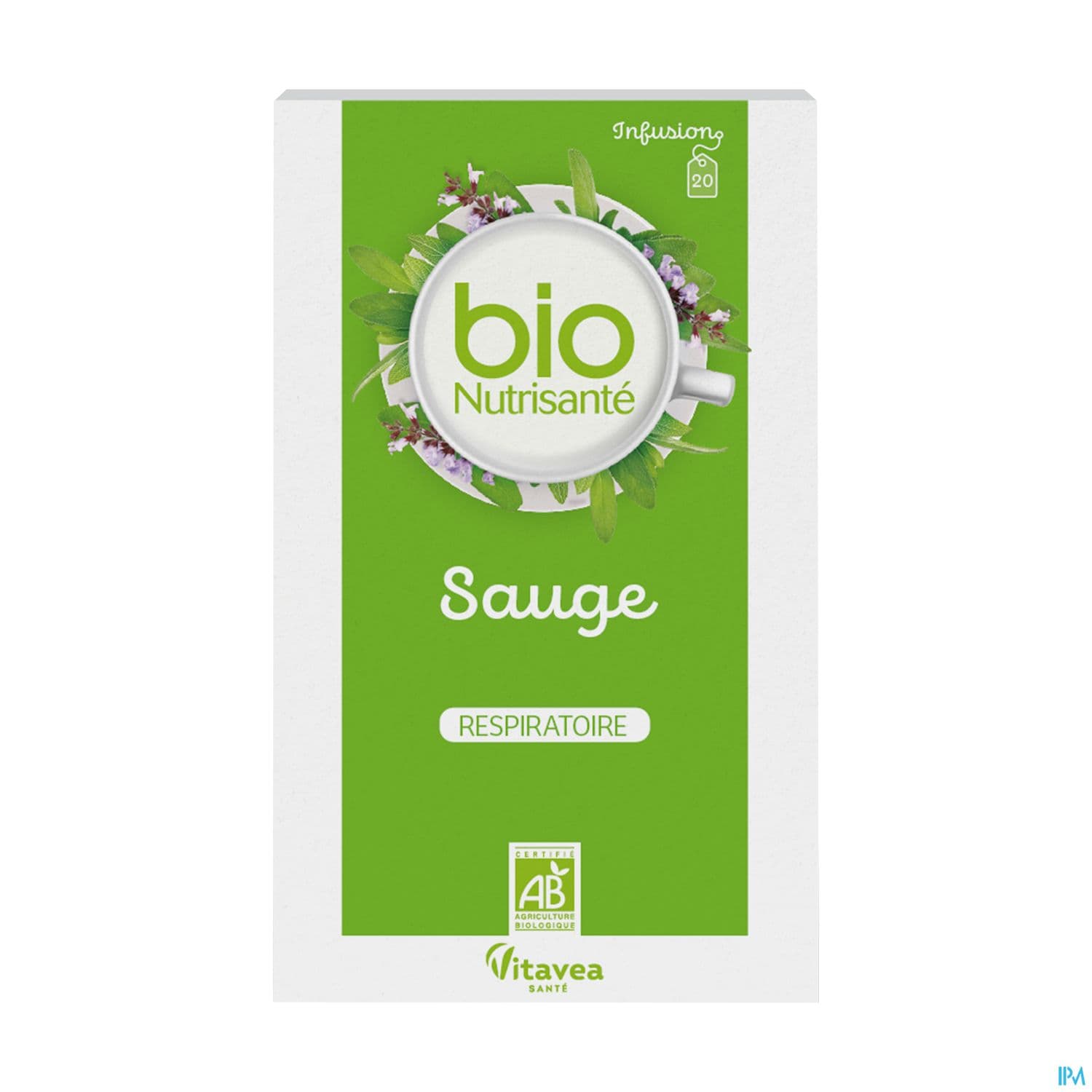 Vitavea Bionutrisante Infusion Sauge Sachet 20